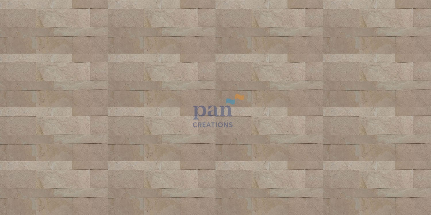 Tan (Plain Mosaic with Peel & Stick)